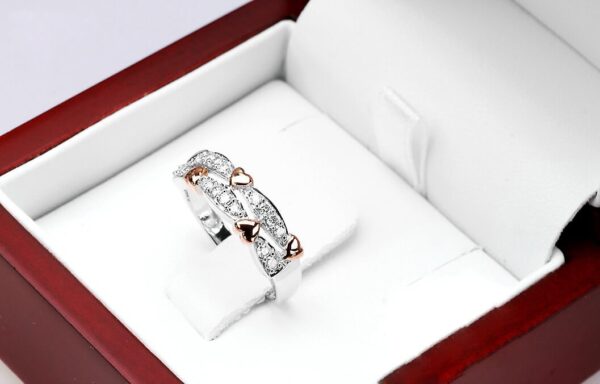 Złoty pierścionek PXD4053 - Diament - obrazek 5