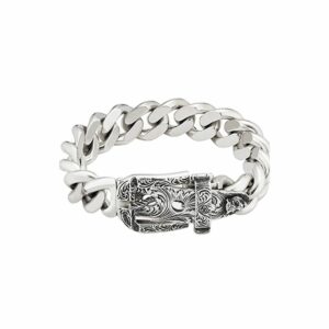 Pierścień Męski Gucci YBA476810001 Srebrzysty
