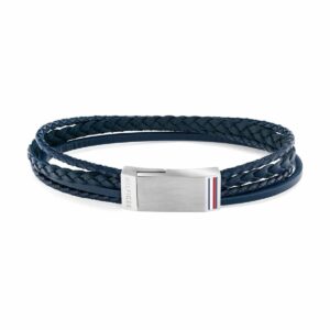 Bransoletka Męska Tommy Hilfiger 2790279S Skórzany 20 cm