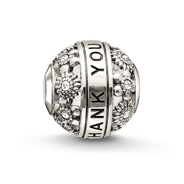 Paciorek Damski Thomas Sabo K0213-643-14 Srebrzysty (1 cm)