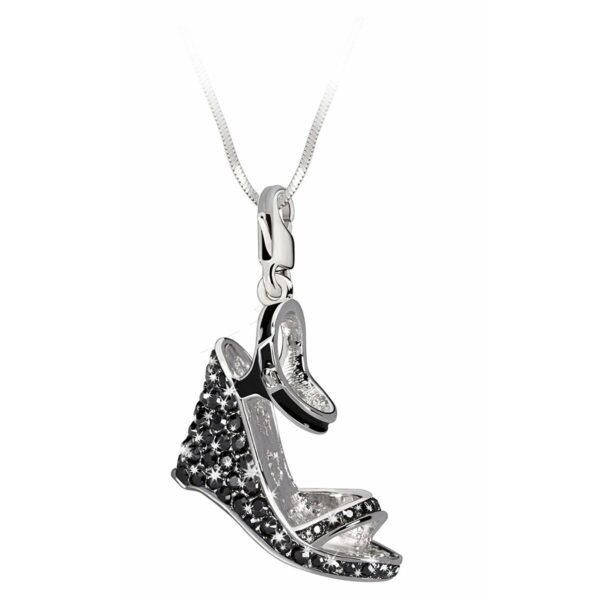 Kobiecy urok Glamour GS2-01 Czarny (4 cm)