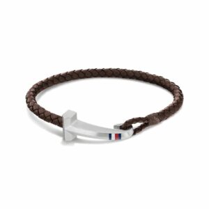 Bransoletka Męska Tommy Hilfiger 2790276S Skórzany 20 cm