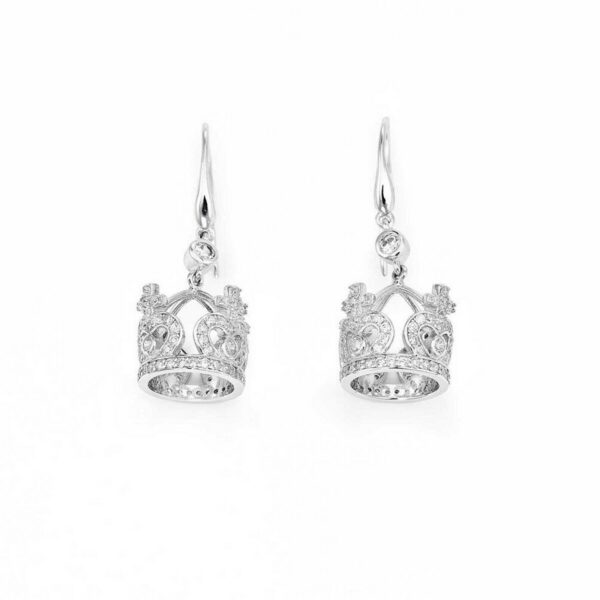 Kolczyki Damskie Amen CORONE Plata de ley 925