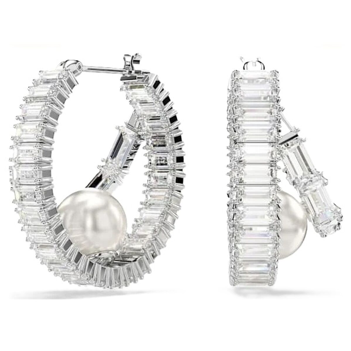 Kolczyki Damskie Swarovski 5720868 Srebrzysty